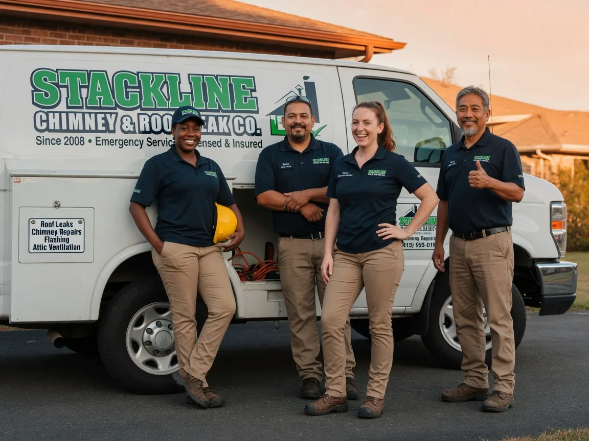 Chimney flashing repair company in State Line, MS